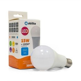 Żarówka LED Abilite klasyczna mleczna b.ciepła E27 15W/230V 1521lm A65 Abilite