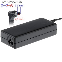 Zasilacz sieciowy Akyga AK-ND-02 do notebooka 19V/3,95A 75W 5.5x2.5 mm AKYGA