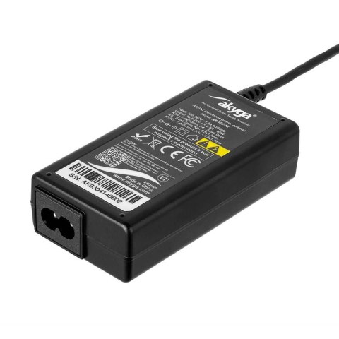 Zasilacz sieciowy Akyga AK-NU-12 do notebooka uniwersalny 65W 6 wtyczek 1.2m AKYGA Zasilacz sieciowy Akyga AK-NU-12 do notebooka uniwersalny 65W 6 wtyczek 1.2m AKYGA