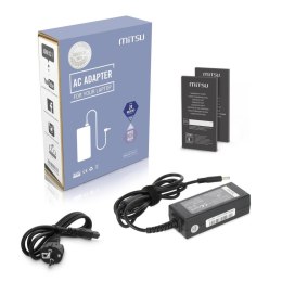 Zasilacz sieciowy Mitsu 19.5V 2.31A (4.5x3.0 pin) 45W do notebooka Dell Mitsu