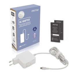 Zasilacz sieciowy Mitsu 45W USB type C USB-C (white) Mitsu