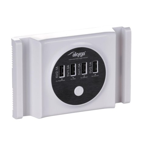 Zasilacz sieciowy uniwersalny Akyga AK-TB-05 do tableta 30W 5V/6A DC 4xUSB AKYGA Zasilacz sieciowy uniwersalny Akyga AK-TB-05 do tableta 30W 5V/6A DC 4xUSB AKYGA