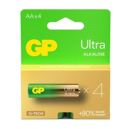 Bateria alkaliczna AA / LR6 GP Ultra Alkaline G-TECH - 4 sztuki GP