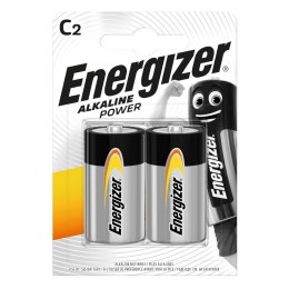 Bateria alkaliczna Energizer C / LR14 Alkaline Power - 2 sztuki (blister) Energizer