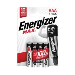 Bateria alkaliczna Energizer MAX AAA / LR03 - 4 sztuki (blister) Energizer