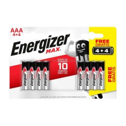 Bateria alkaliczna Energizer Max AAA / LR03 - 8 sztuk (blister) Energizer