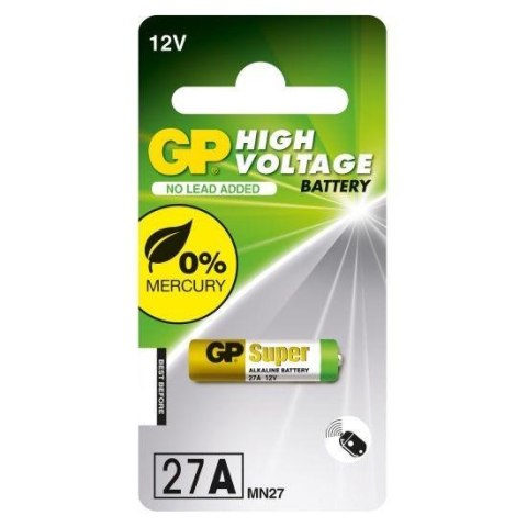 Bateria do pilota samochodowego GP 27A MN27 x1 GP Bateria do pilota samochodowego GP 27A MN27 x1 GP