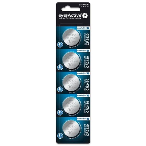 Bateria litowa CR2430 everActive 5 szt. Everactive Bateria litowa CR2430 everActive 5 szt. Everactive