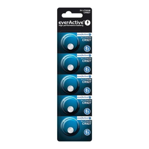 Bateria litowa mini everActive CR927 - blister 5 sztuk Everactive Bateria litowa mini everActive CR927 - blister 5 sztuk Everactive