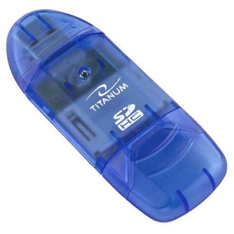 Czytnik kart SDHC/MicroSDHC Titanum TA101B (SDHC Pen Drive) Titanum Czytnik kart SDHC/MicroSDHC Titanum TA101B (SDHC Pen Drive) Titanum