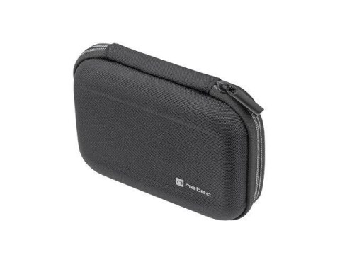 Etui podróżne organizer na dysk, elektronikę, kable Natec Krill 2 Czarne Natec Etui podróżne organizer na dysk, elektronikę, kable Natec Krill 2 Czarne Natec