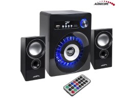 Głośniki Bluetooth Audiocore AC910 2.1, radio FM, wejście kart TF, AUX, zasilanie USB Audiocore