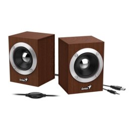 Głośniki komputerowe Genius SP-HF280 Brown Wood 6W Genius