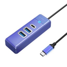 HUB USB-C Orico PWC2U-C3-015-BL-EP 2x USB-A 3.1 + USB-C ORICO