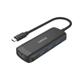 HUB USB-C Unitek H1110B 3x USB-A 3.1, HDMI 4K@30Hz Unitek