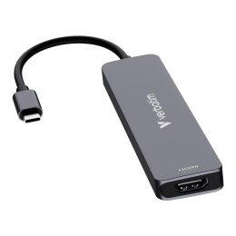 Hub USB Verbatim Multi Port Essentials USB-C PD, USB-C, 2xUSB-A 3.0, HDMI, SD/microSD Verbatim