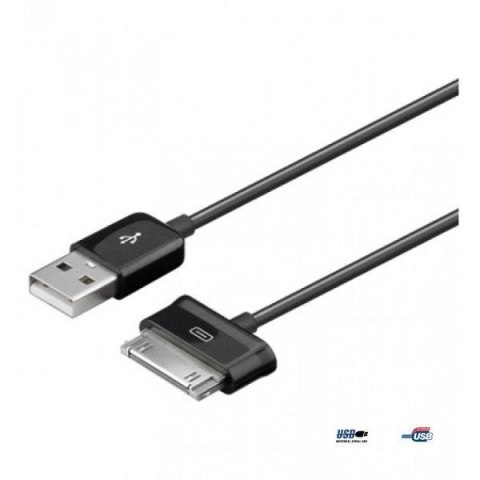Kabel USB Techly do Samsung Galaxy Tab 1,2m, czarny Techly Kabel USB Techly do Samsung Galaxy Tab 1,2m, czarny Techly
