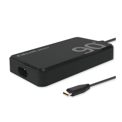 Ładowarka sieciowa Qoltec 90W GaN Super Fast SLIM | PD | 5-20V | 4.5A | USB-C 3.1 | Laptop | MacBook | Smartfon | +kabel Qoltec Ładowarka sieciowa Qoltec 90W GaN Super Fast SLIM | PD | 5-20V | 4.5A | USB-C 3.1 | Laptop | MacBook | Smartfon | +kabel Qoltec