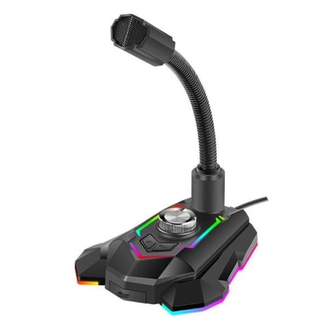 Mikrofon przewodowy Marvo MIC-05 Gaming, RGB, Magic Voice, Port USB Marvo Mikrofon przewodowy Marvo MIC-05 Gaming, RGB, Magic Voice, Port USB Marvo