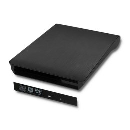Obudowa/kieszeń Qoltec na napęd optyczny CD/DVD SATA | USB 3.0 | 12.7mm Qoltec