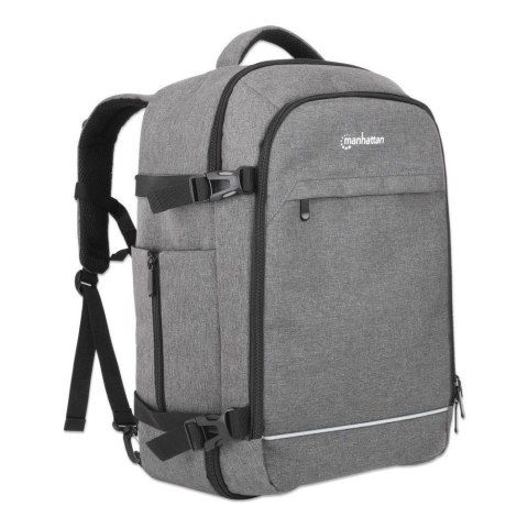 Plecak do notebooka Manhattan 17.3" 40l podróżny szary Manhattan Plecak do notebooka Manhattan 17.3" 40l podróżny szary Manhattan
