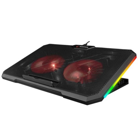 Podstawka chłodząca Rampage AD-RC12 Claw pod laptop 15-17" RGB regulowana Rampage Podstawka chłodząca Rampage AD-RC12 Claw pod laptop 15-17" RGB regulowana Rampage