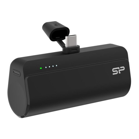 Powerbank Silicon Power QD50 5000mAh PD 2x USB-C czarny Silicon Power Powerbank Silicon Power QD50 5000mAh PD 2x USB-C czarny Silicon Power