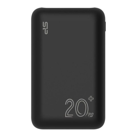 Powerbank Silicon Power QS58 20000mAh 1x USB-C, 2x USB-A, czarny Silicon Power Powerbank Silicon Power QS58 20000mAh 1x USB-C, 2x USB-A, czarny Silicon Power