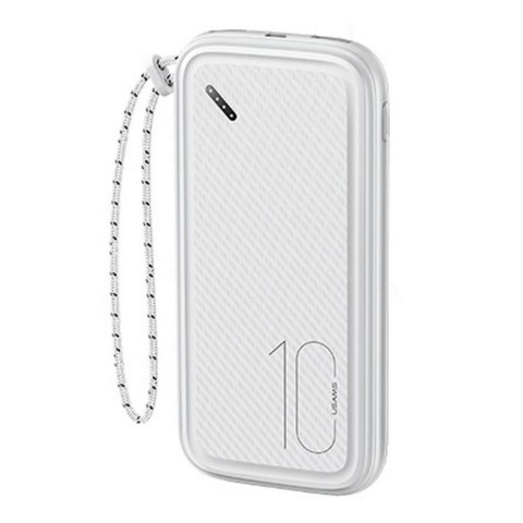 Powerbank Usams PB56 10000mAh 2xUSB biały USAMS Powerbank Usams PB56 10000mAh 2xUSB biały USAMS