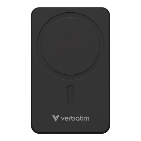 Powerbank Verbatim Charge 'n' Go Essentials Magnetic Wireless 10000mAh USB-C PD 3.0 Black Verbatim Powerbank Verbatim Charge 'n' Go Essentials Magnetic Wireless 10000mAh USB-C PD 3.0 Black Verbatim