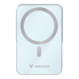 Powerbank Verbatim Charge 'n' Go Magnetic Wireless with Stand 10000mAh USB-C PD 3.0 Blue Verbatim