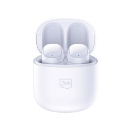 Słuchawki z mikrofonem 3mk FlowBuds bluetooth Białe 3mk Protection