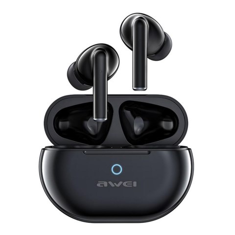 Słuchawki z mikrofonem Awei T61 Bluetooth 5.3 TWS- czarne AWEI Słuchawki z mikrofonem Awei T61 Bluetooth 5.3 TWS- czarne AWEI