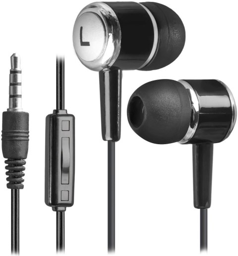 Słuchawki z mikrofonem Defender PULSE 427 douszne 4-pin czarne Defender