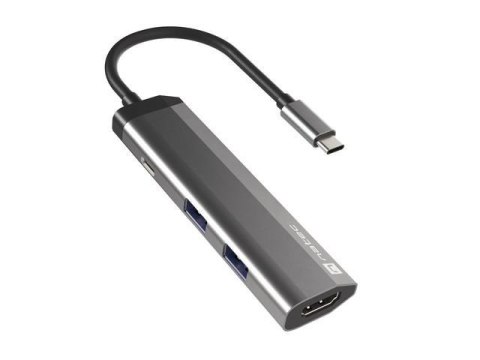 Stacja dokująca USB Natec Fowler Slim Multiport USB-C PD, 2x USB 3.0, HDMI 4K, USB-C Natec Stacja dokująca USB Natec Fowler Slim Multiport USB-C PD, 2x USB 3.0, HDMI 4K, USB-C Natec