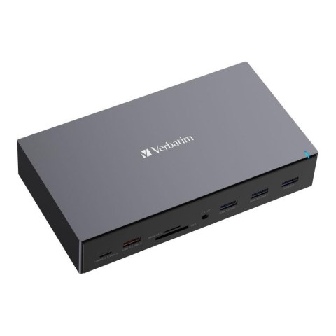 Stacja dokująca Verbatim USB-C Pro CDS-17 3xHDMI 2xDP RJ-45 5xUSB 2xUSB-C SD microSD DC audio Verbatim Stacja dokująca Verbatim USB-C Pro CDS-17 3xHDMI 2xDP RJ-45 5xUSB 2xUSB-C SD microSD DC audio Verbatim