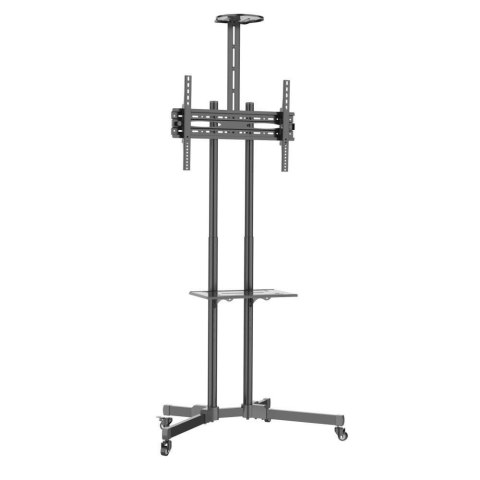Stojak mobilny Techly 37''-70'', 50kg regulowany, 2xpółka Techly Stojak mobilny Techly 37''-70'', 50kg regulowany, 2xpółka Techly