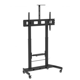 Stojak mobilny Techly 52''-110'', 120kg, Płynną regulacją wysokości Techly