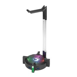 Stojak na słuchawki Marvo HZ-04, HUB x 4 USB, LED Marvo