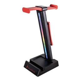 Stojak na słuchawki SureFire Vinson N1 Dual Balance Gaming RGB Black SUREFIRE