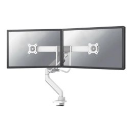 Uchwyt biurkowy na dwa monitory Neomounts DS75-450WH2 17