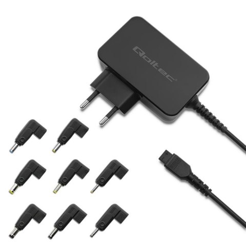 Zasilacz sieciowy Qoltec uniwersalny do laptopa 30W | 8 wtyczek Qoltec Zasilacz sieciowy Qoltec uniwersalny do laptopa 30W | 8 wtyczek Qoltec