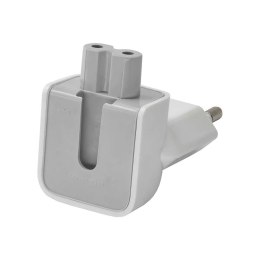 Adapter AC Akyga AK-AD-60 EU CEE 7/16 do C7 biały AKYGA