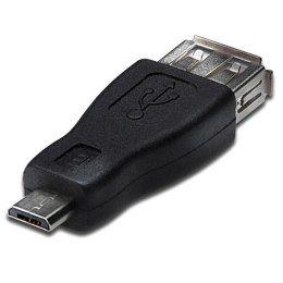 Adapter Akyga AK-AD-08 USB 2.0 A(F) - microUSB B(M) AKYGA