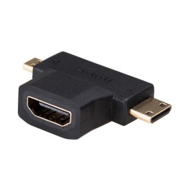 Adapter Akyga AK-AD-23 HDMI/F - miniHDMI/M - microHDMI/M AKYGA