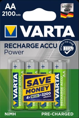 Akumulatorki VARTA Longlife Accu 2100mAh HR06/AA 4szt Varta Baterie