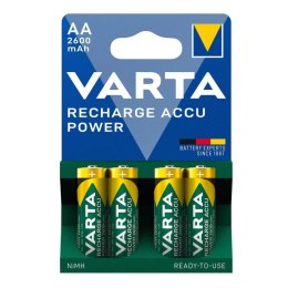 Akumulatorki VARTA Recharge Accu Power 2600 mAh HR6/AA 4szt Varta Baterie
