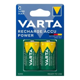 Akumulatorki VARTA Recharge Power Accu 3000mAh HR14/C 2szt Varta Baterie