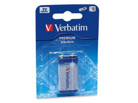 Bateria Verbatim 9V R9 6LR61 (1 szt blister) Verbatim Bateria Verbatim 9V R9 6LR61 (1 szt blister) Verbatim
