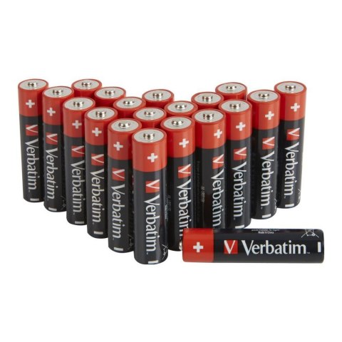 Bateria Verbatim LR6 AA (20 szt blister) Verbatim Bateria Verbatim LR6 AA (20 szt blister) Verbatim